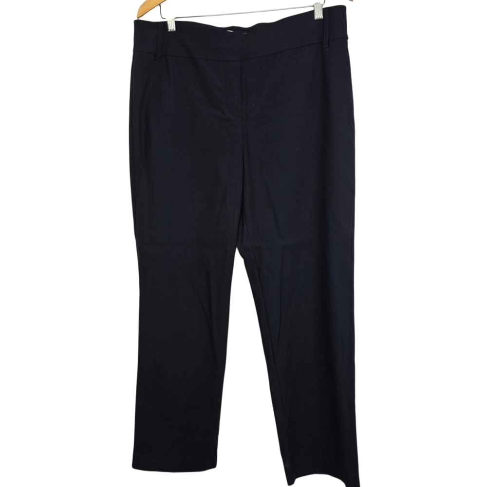 In Every Story Savvy Midnight Blue Straight Leg Pants Women’s 16P Petite